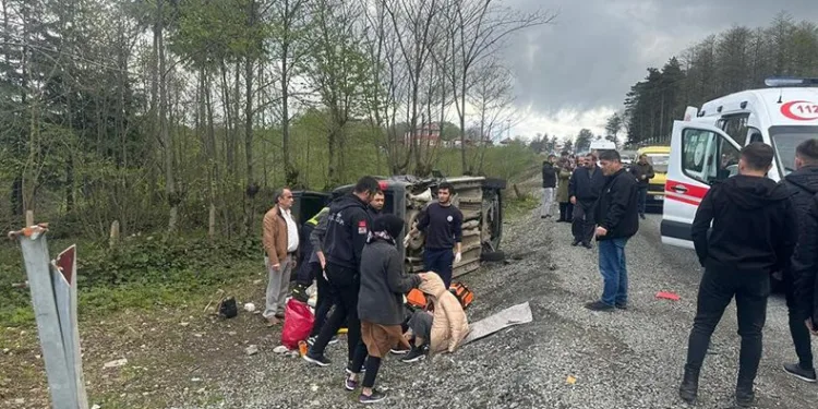 Ordu’da bayram kazası