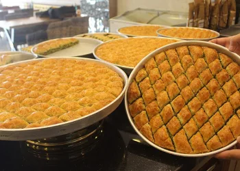 Baklavacıların Ramazan yoğunluğu başladı