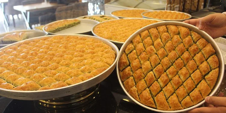 Baklavacıların Ramazan yoğunluğu başladı