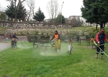 Düzce’yi güzelleştirmek için sahadalar