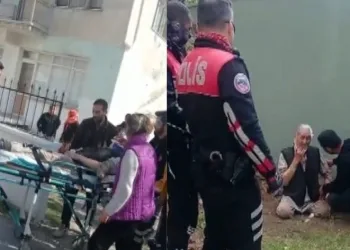 Yaşlı çift kanlar içerisinde kaldı