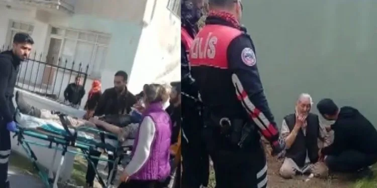 Yaşlı çift kanlar içerisinde kaldı