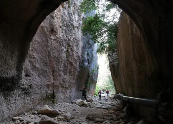 2 bin yıllık tünel depremde hasar görmedi