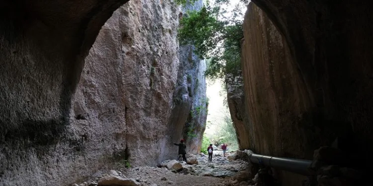 2 bin yıllık tünel depremde hasar görmedi