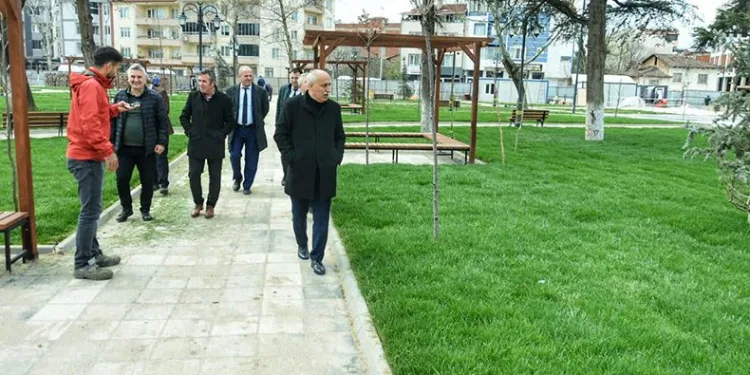Osmangazi Millet Bahçesi açılış için gün sayıyor