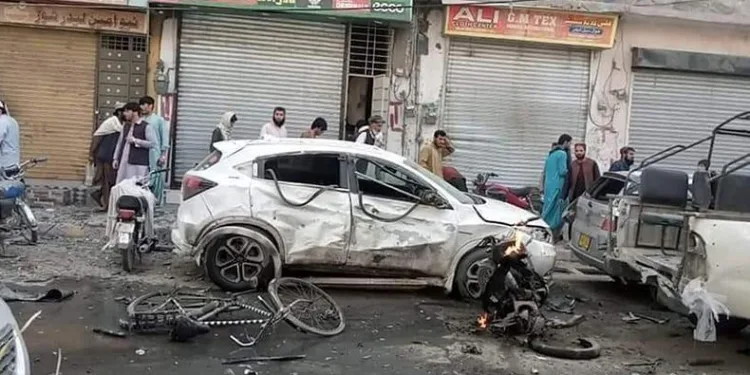 Pakistan’da pazarda patlama