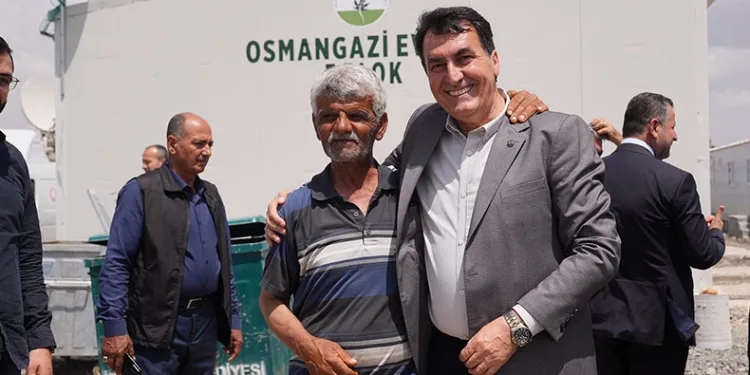 İslahiye’deki Osmangazi Evleri’nde yüzler gülüyor