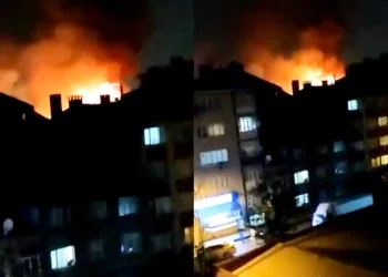 Bursa’da korkutan yangın