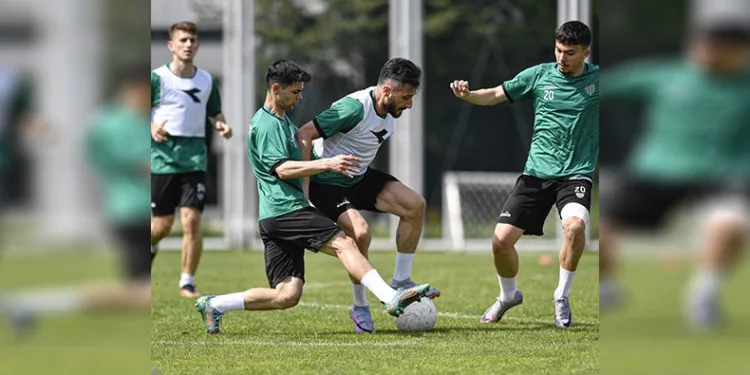 Bursaspor taktik çalışıyor
