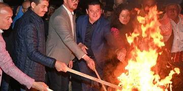 Kumluca’da Yörük ateşi yakıldı