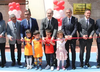Bebek ve çocuk kütüphanesi açıldı