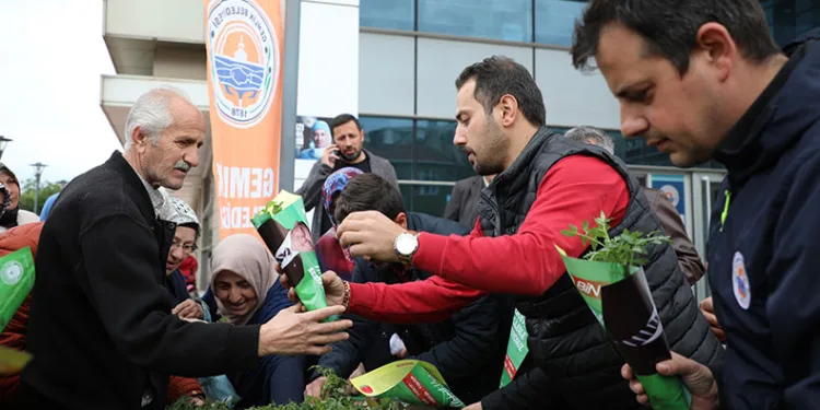 Gemlik Belediyesi’nden organik tarıma destek