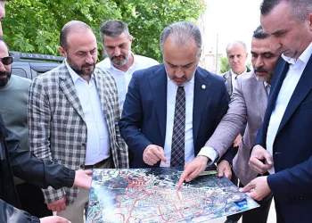 Yeni İnegöl’ün altyapısı yenileniyor
