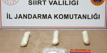 Siirt’te uyuşturucu operasyonu