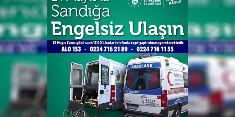 Bursa’da oy kullanmaya engel yok