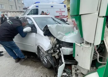 Bursa’da facia teğet geçti