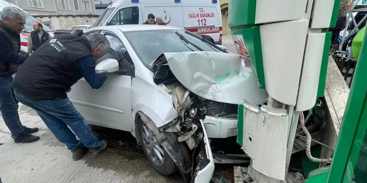 Bursa’da facia teğet geçti