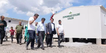 İslahiye’deki Osmangazi Evleri’nde hayat başladı