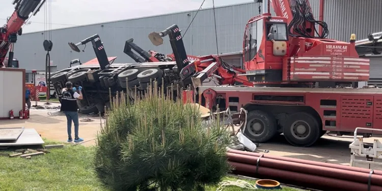 Hayatını kaybeden işçi son yolculuğuna uğurlandı