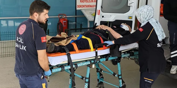 Bursa’da yaşlı adam ölümden döndü