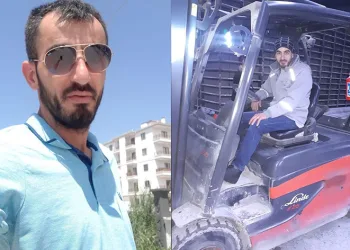 Kum karma makinesine düşen işçi hayatını kaybetti