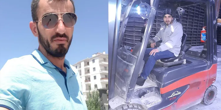 Kum karma makinesine düşen işçi hayatını kaybetti