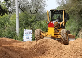 Tirilye mezarlık yolunda çalışmalar başladı