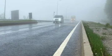 Bolu Dağı’nda sis ve yağış etkili oluyor