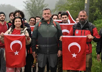 Uludağ’da 19 Mayıs yürüyüşü