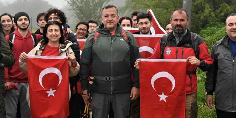 Uludağ’da 19 Mayıs yürüyüşü