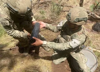 Teröristlere ait mühimmatlar ele geçirildi