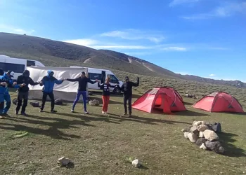 Dağcılar Süphan Dağı’na tırmandı