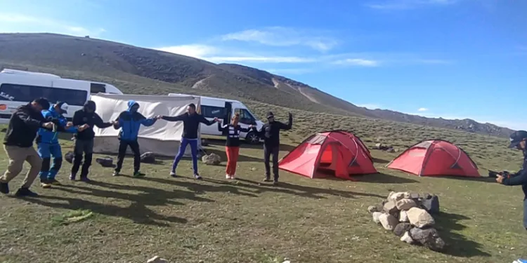 Dağcılar Süphan Dağı’na tırmandı