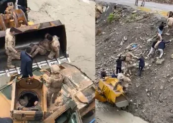 Hakkari’de askeri araç Zap suyuna uçtu