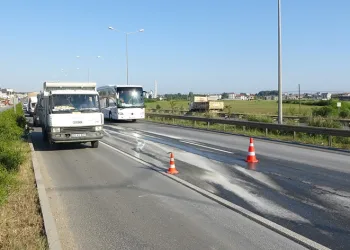 Trafik kazası sonrası ‘asit’ paniği