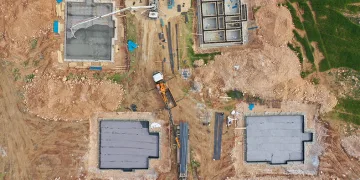 Elbistan’da köy evlerinin temelleri yükseliyor