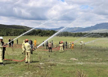 Eğirdir’in ‘alev savaşçıları’ göreve hazır