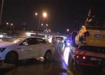 12 aracın karıştığı zincirleme kaza