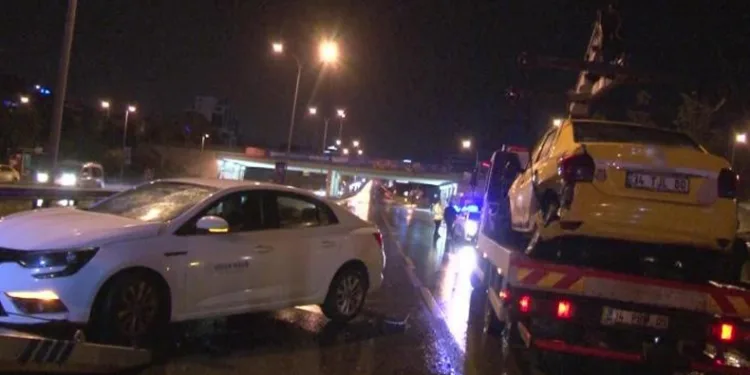 12 aracın karıştığı zincirleme kaza