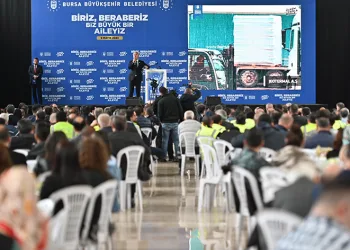 Afet bölgesinde iz bırakanlar Bursa’da buluştu