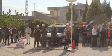 Sofralık kayısının başkenti doğalgaza kavuştu