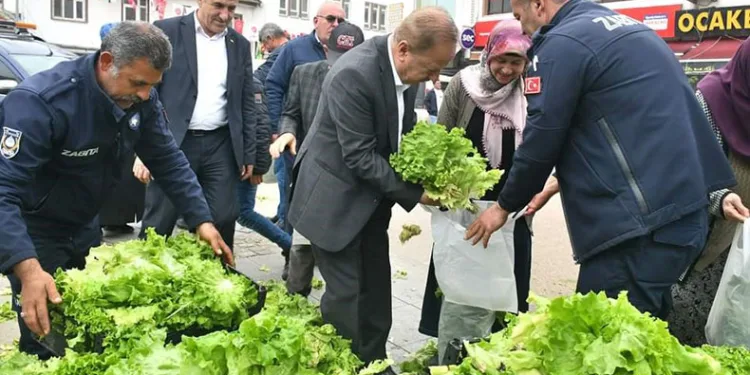 Jeotermal seranın ilk ürünleri Haymanalılara