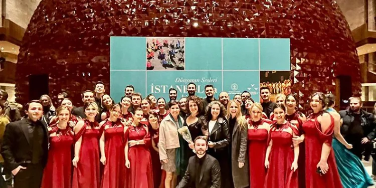 Nilüfer Çoksesli Koro dünyaca ünlü korolarla aynı sahnede