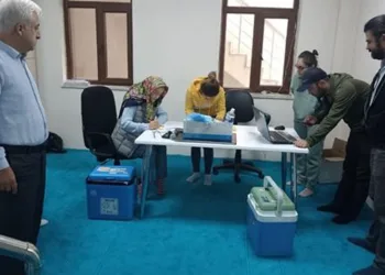 Hacı adayları aşı oldu