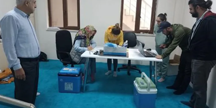 Hacı adayları aşı oldu