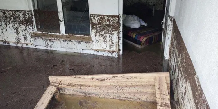 Kuvvetli yağış dereleri taşırdı