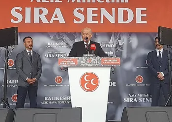 Devlet Bahçeli, Balıkesir’de halka seslendi