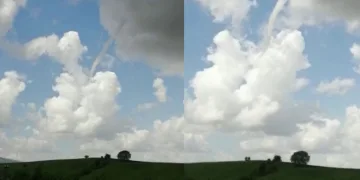 Sivas’ta ilginç doğa olayı
