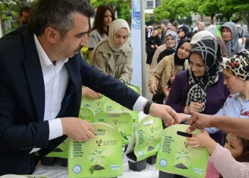 Yıldırım Belediyesi’nden 25 bin fide