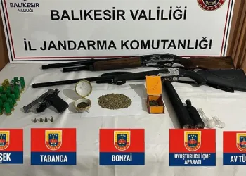 Silah ve uyuşturucu operasyonu